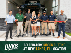 Links Car Wash Tampa Ribbon Cutting