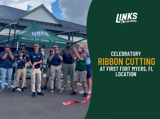 Links Car Wash Celebrates Ribbon Cutting at First Fort Myers Location 