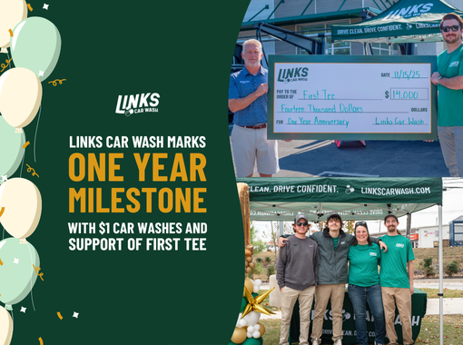 Links Car Wash Marks One-Year Milestone with Community Celebration